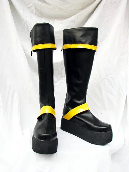 D Gray Man Arystar Yu Kanda Cosplay Boots 03 - Click Image to Close