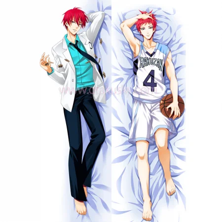 Kuroko no Basuke Dakimakura Seijuurou Akashi Body Pillow Case