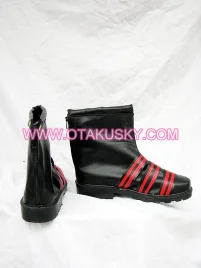 Classic Black Cosplay Shoes 02