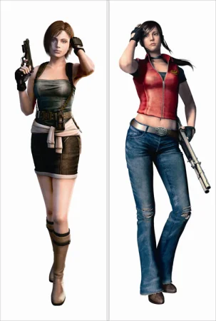 Resident Evil Jill Valentine Body Pillow Case 01