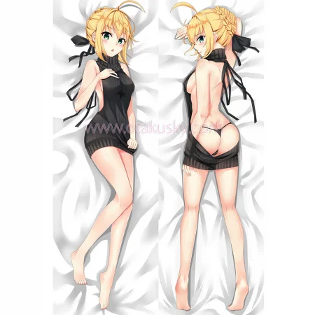 Fate/Stay night Fate/Zero Dakimakura Saber Body Pillow Case 06