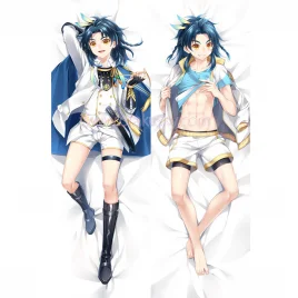 Touken Ranbu Dakimakura Taikogane Sadamune Body Pillow Case