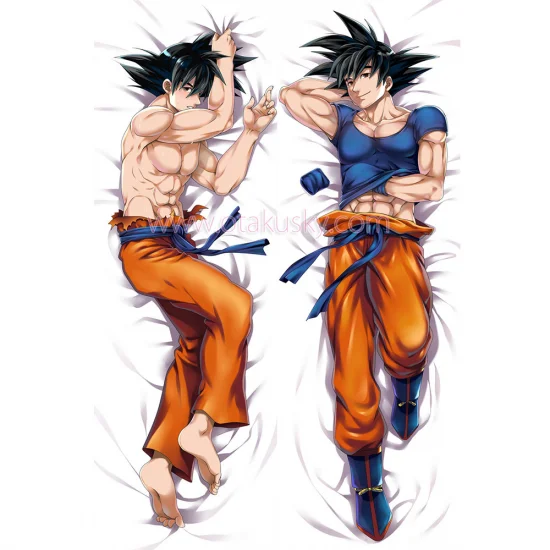 Dragon Ball Dakimakura Son Goku Kakarotto Body Pillow Case - Click Image to Close