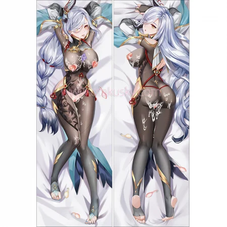 Genshin Impact Dakimakura Shenhe Body Pillow Case 12