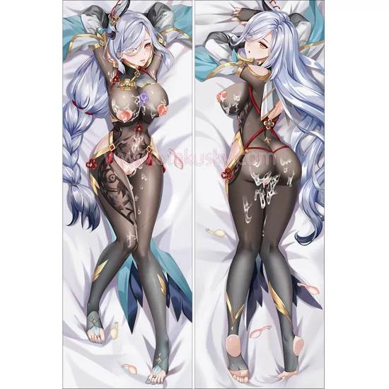 Genshin Impact Dakimakura Shenhe Body Pillow Case 12 - Click Image to Close