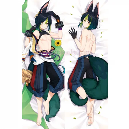 Genshin Impact Dakimakura Tighnari Body Pillow Case 06