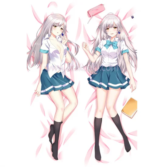 Iroduku: The World in Colors Dakimakura Hitomi Tsukishiro Body Pillow Case - Click Image to Close