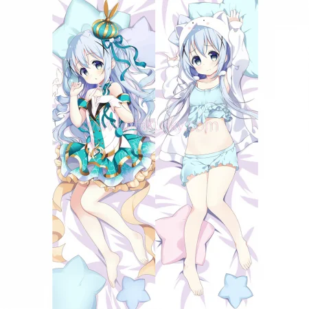 Is The Order a Rabbit Dakimakura Kafuu Chino Body Pillow Case 25