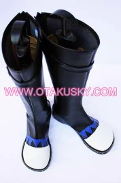 Classic Black Cosplay Boots 04