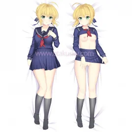 Fate/Stay night Fate/Zero Dakimakura Saber Body Pillow Case 14