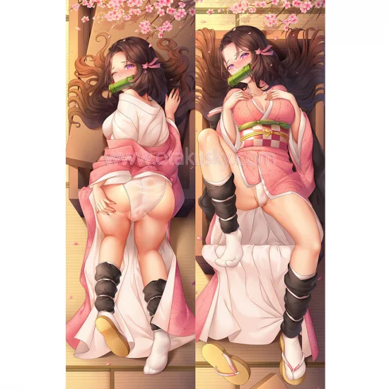 Demon Slayer Dakimakura Kamado Nezuko Body Pillow Case 11 - Click Image to Close