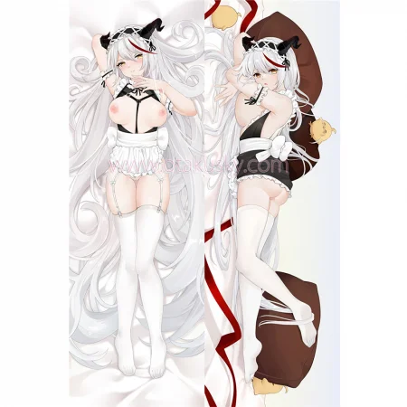Azur Lane Dakimakura KMS Agir Body Pillow Case 05