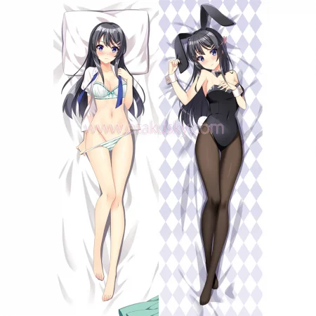 Seishun Buta Yarou Dakimakura Mai Sakurajima Body Pillow Case 05