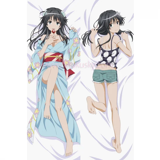 A Certain Scientific Railgun Dakimakura Ruiko Saten Body Pillow Case - Click Image to Close