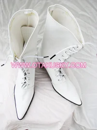 White Cosplay Boots 04
