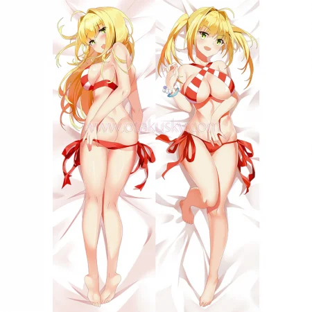 Fate/Grand Order Dakimakura Saber Nero Claudius Drusus Body Pillow Case 12