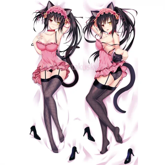 Date a Live Dakimakura Kurumi Tokisaki Body Pillow Case 10 - Click Image to Close