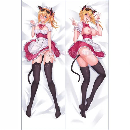 Minadzuki No Hanayome Nekomimi Maid Secretary Dakimakura Body Pillow Case