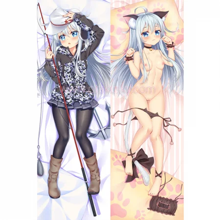 Kantai Collection KanColle Dakimakura Hibiki Body Pillow Case 04