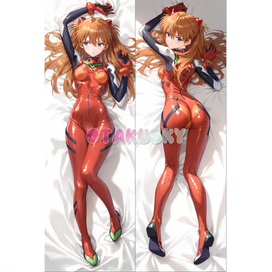 Anime Dakimakura Asuka Langley Soryu Body Pillow Case 08 - Click Image to Close