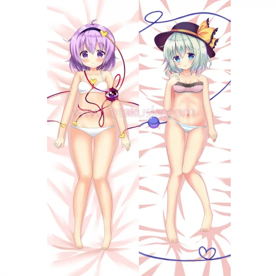 Touhou Project Dakimakura Koishi Komeiji Body Pillow Case 04 - Click Image to Close