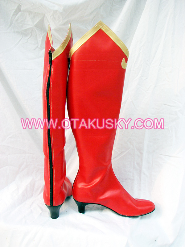 Ace Attorney Regina Berry Cosplay Boots - Click Image to Close