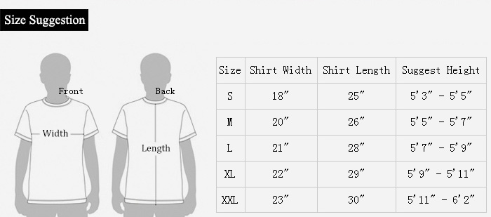 T-Shirt Size Suggestion