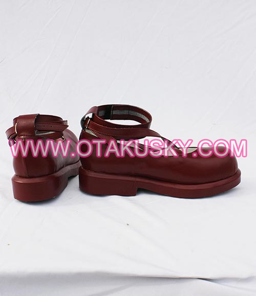 Aria The Scarlet Ammo Riko Mine Cosplay Shoes - Click Image to Close