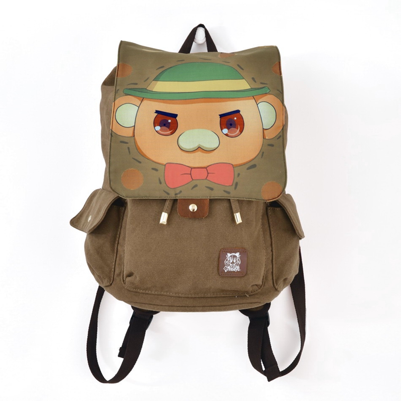 Amagi Brilliant Park Moffle Anime Backpack Shoulder Bag