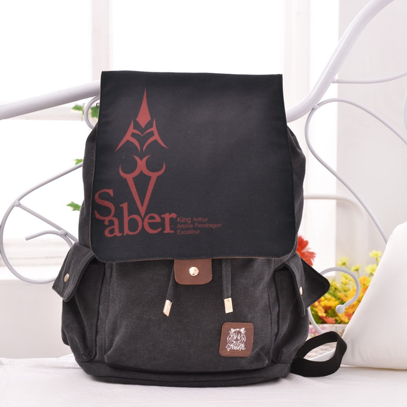 Fate Zero Fate Stay Night Saber Anime Backpack Shoulder Bag