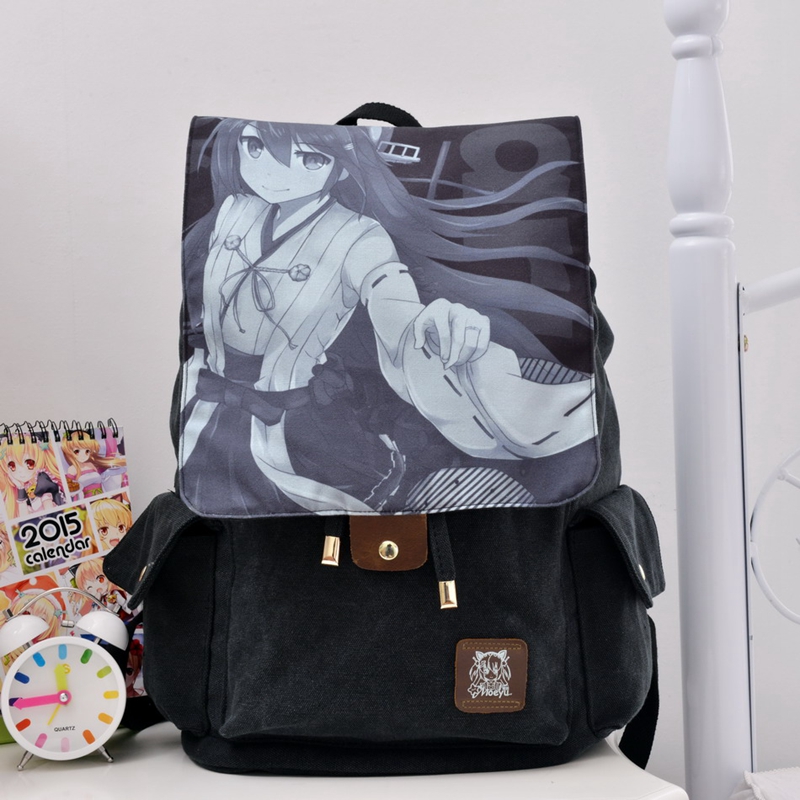 Kantai Collection Haruna Anime Backpack Shoulder Bag