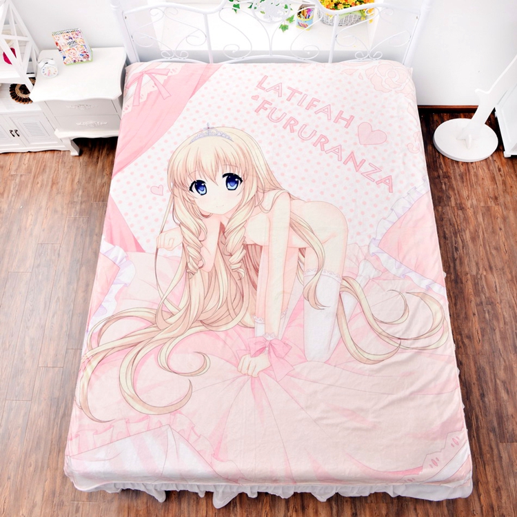 Amagi Brilliant Park Latifah Fururanza Bedsheet Amagi Brilliant Park Latifah Fururanza Bedsheet