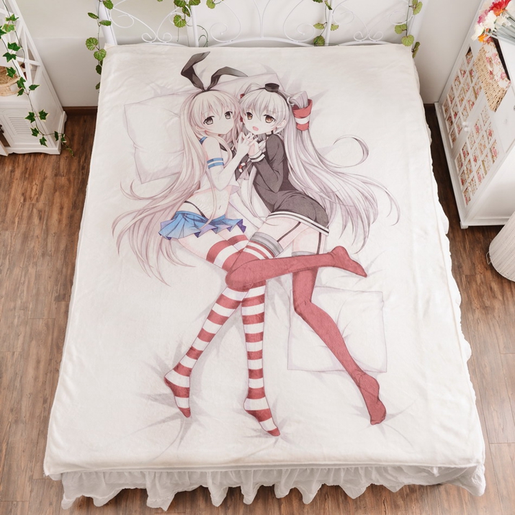 Kantai Collection Amatsukaze Shimakaze Bedsheet