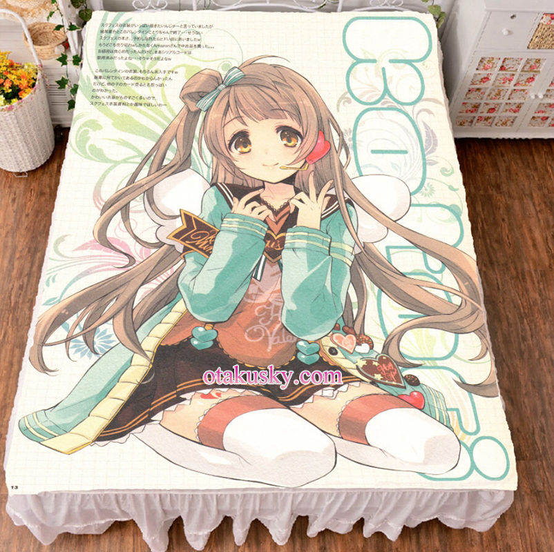 Love Live Minami Kotori Anime Girl Bed Sheet Summer Quilt Blanket Custom Love Live Minami Kotori Anime Girl Bed Sheet Summer Quilt Blanket Custom