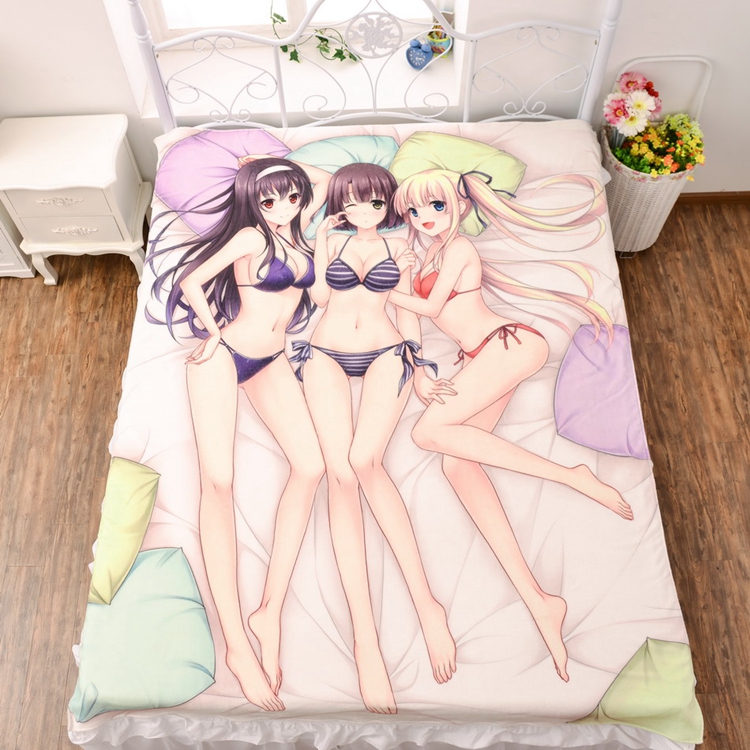 Saekano How to Raise a Boring Girlfriend Bedsheet