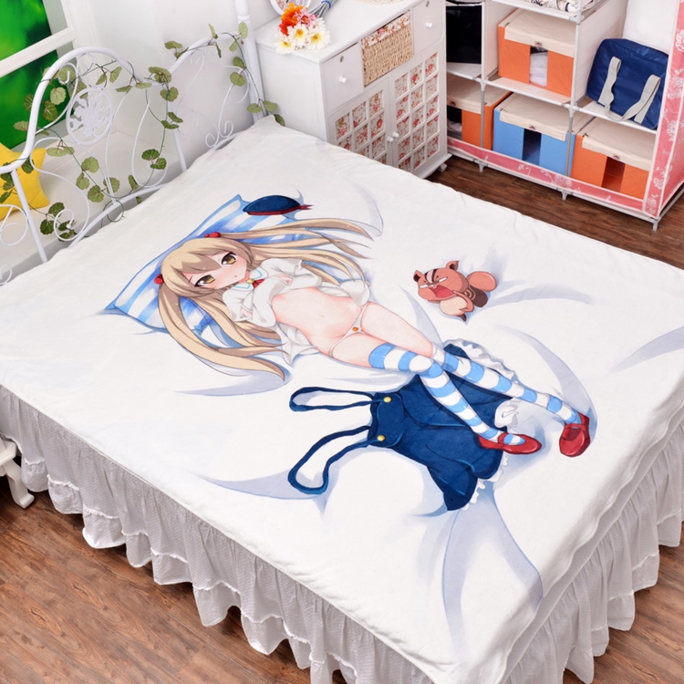 When Supernatural Battles Became Commonplace Chifuyu Himeki Bedsheet - Click Image to Close