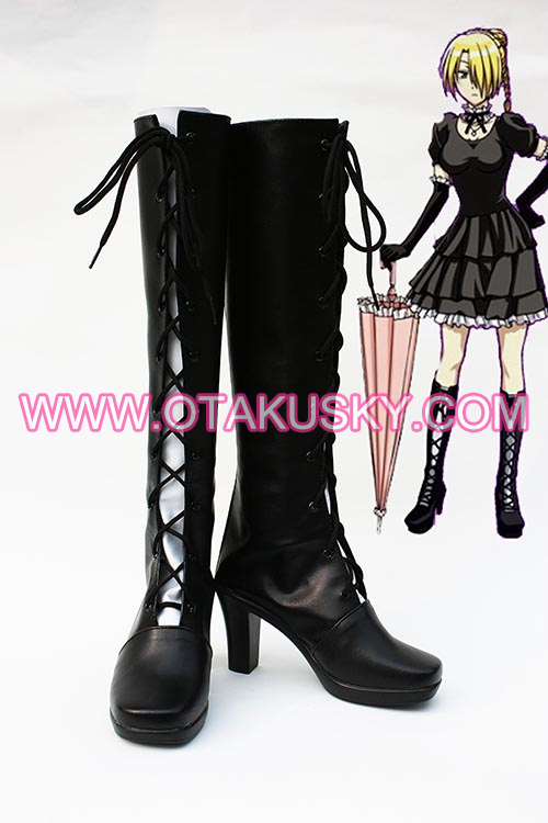 Beelzebub Hildegarde Cosplay Boots - Click Image to Close