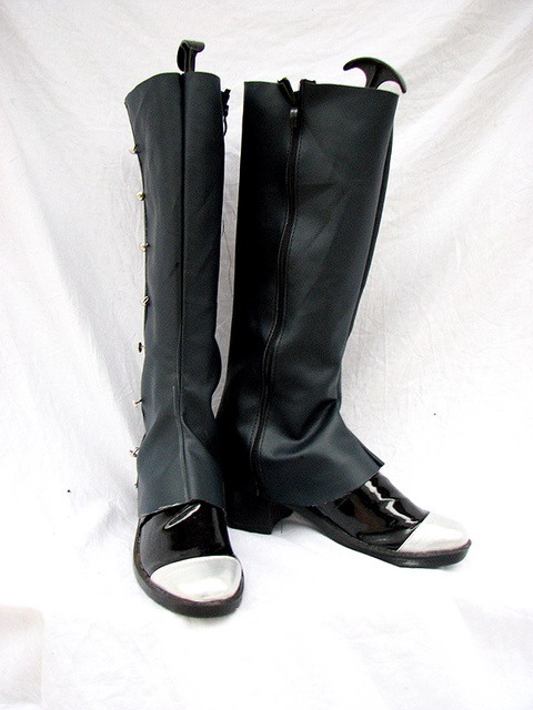 Black Butler Ciel Phantomhive Cosplay Boots 06