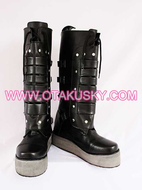 Black Cosplay Boots 25