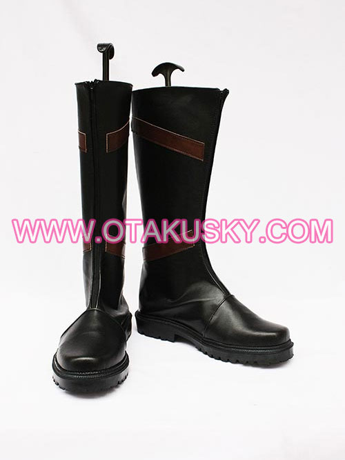 Black Cosplay Boots 27