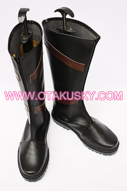 Black Cosplay Boots 27