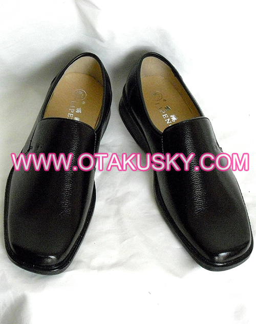 Black Cosplay Shoes 06