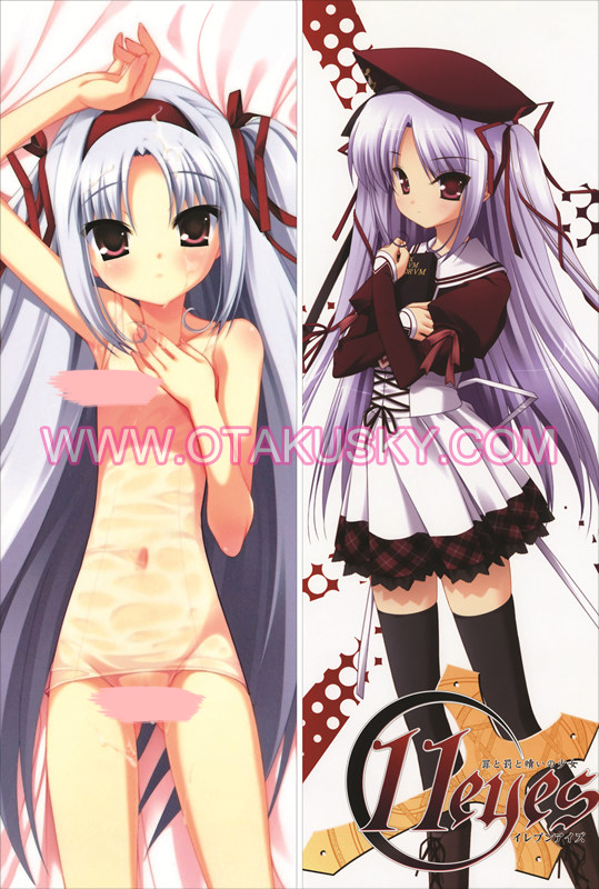 11Eyes Shiori Momono Body Pillow Case 01