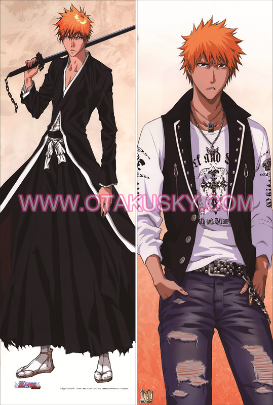 Bleach Ichigo Kurosaki Body Pillow Case 01