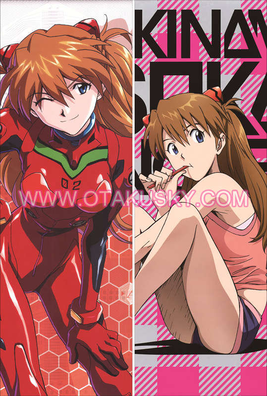 Anime Dakimakura Asuka Langley Soryu Body Pillow Case 07