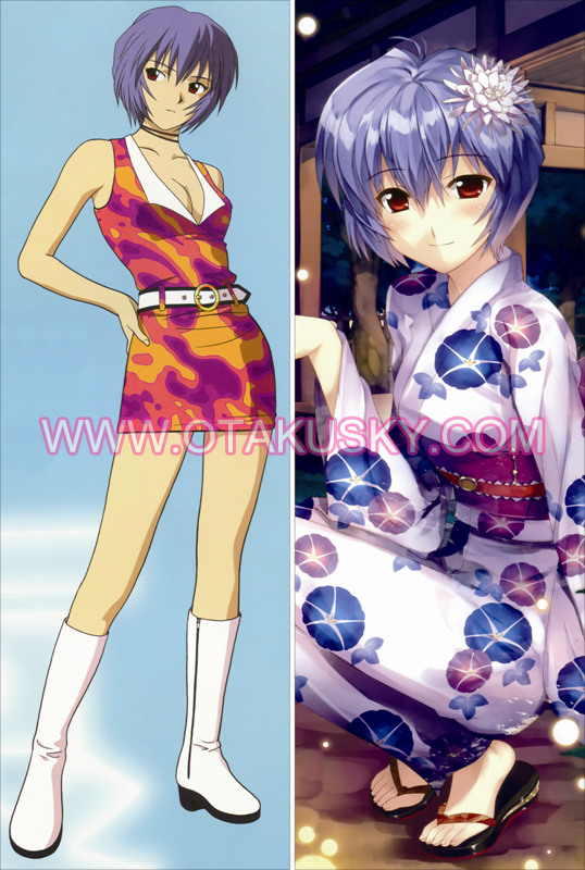 Anime Dakimakura Rei Ayanami Body Pillow Case 27