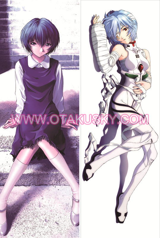 Anime Dakimakura Rei Ayanami Body Pillow Case 09