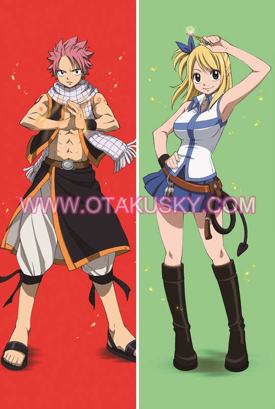 Fairy Tail Natsu Dragneel Body Pillow Case 02