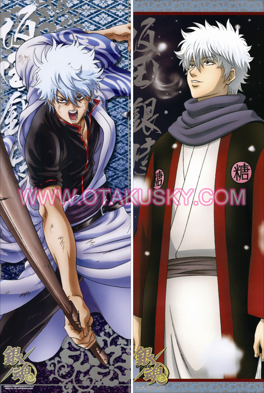 Gin Tama Gintoki Sakata Body Pillow Case 07