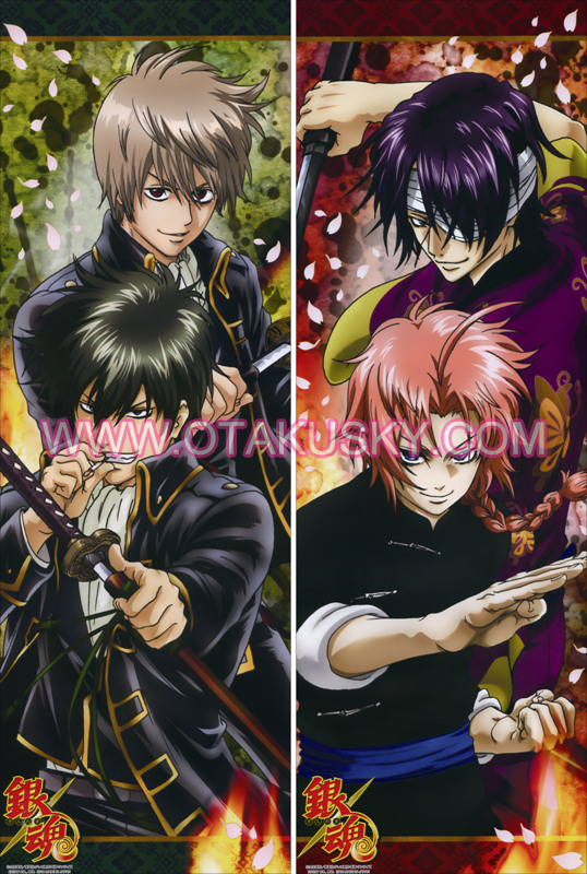 Gin Tama Toshiro Hijikata Body Pillow Case 01